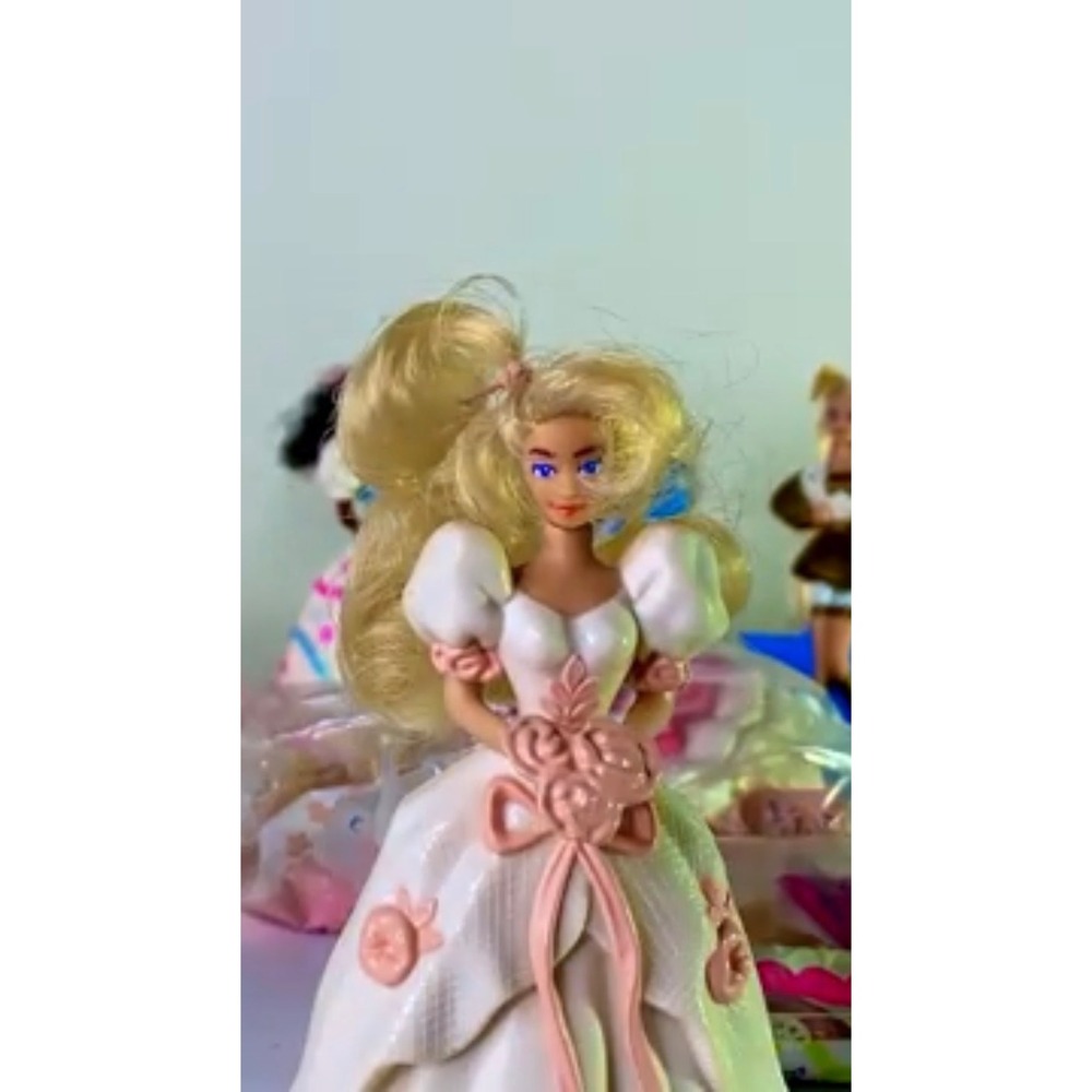 Vintage McDonalds Happy Meal Barbie Lot Romantic Bride 92 Bridesmaid Skipper '94